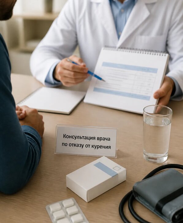 Консультация врача по отказу от курения для взрослых в Моршанске
